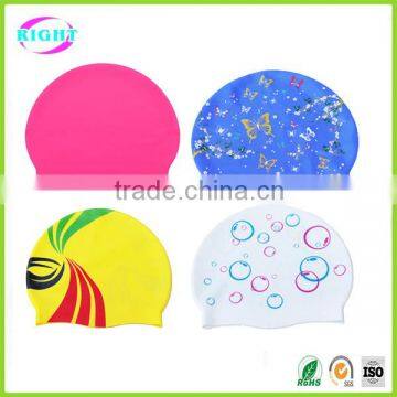Silicone Waterproof Custom Swimming Cap photo-4