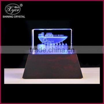 3d laser crystal awards