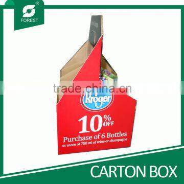 6 PACK GRAPE WINE BOTTLE CARRIER BOX photo-2