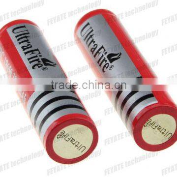 Newest High qulaity UltraFire BRC 18650 battery 3.7V 3000mAh Rechargeable Li-ion Battery with PCB