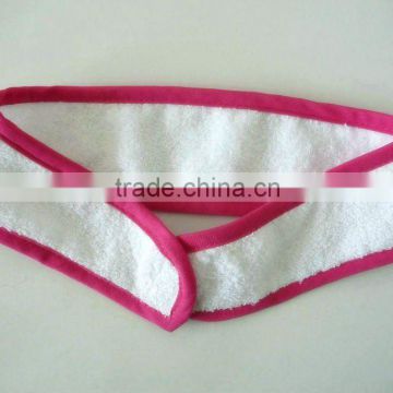 otton head band towel