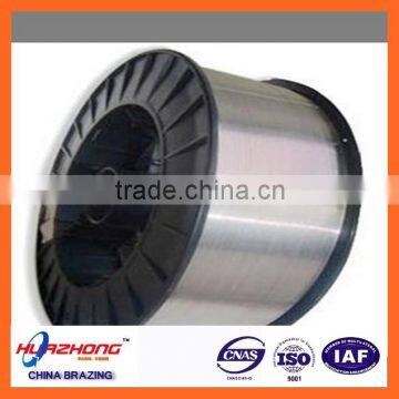 Low temperature flux cored welding wire aluminum alloy brazing wire