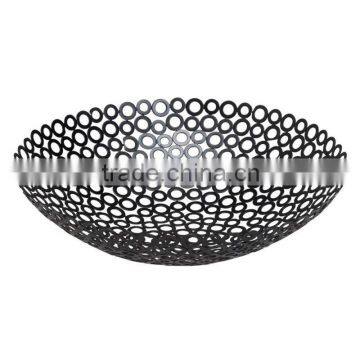 Black fruit bowl, cheap price bowl, fruit table top bowl