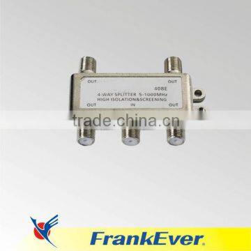 FRANKEVER 4 way CATV tap-off Amplifier signal splitter