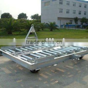 7T Pallet dolly trailer for aviation ground support equipment