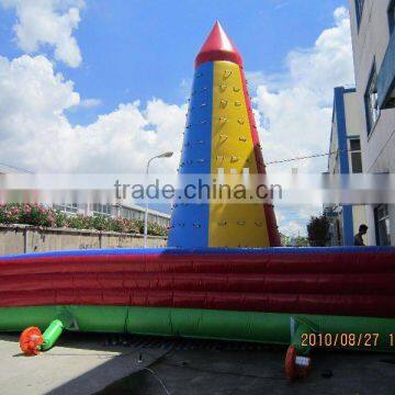 inflatable rock wall