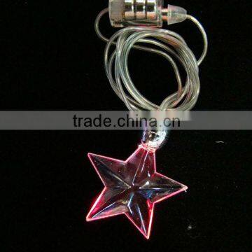 Flashing party necklace led light