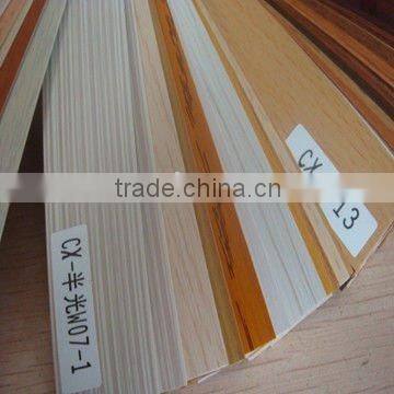 top quality plastic pvc edge strip/pvc edge strips