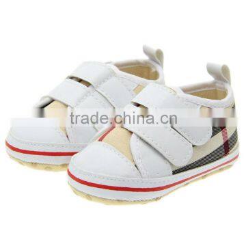 Soft Non Slip Bottom Baby Shoes Mens Plaid Cotton Not Direct Manufacturers Dn053 photo-5