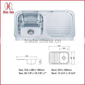 SUS304 Stainless Steel Sink kitchenware