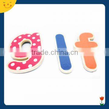 Custom Shape Wooden Words Fridge Magnet for Decoration photo-4