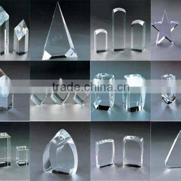 Variety shapes variety sizes ,AAA K9 blank glass crystal cube