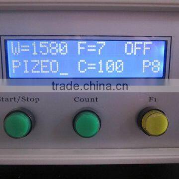 CRI700 Common Rail injector tester test nozzle spray pattern and injector back leakage