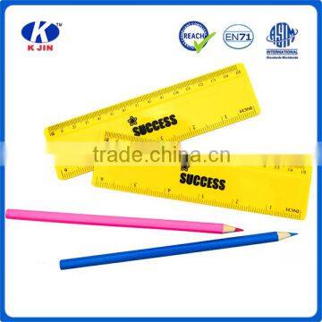 Fashion Design 15cm Plastic Wooden Ruler With Custom Logo photo-3