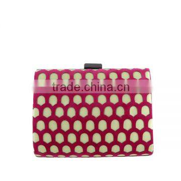 China supplier eye catching design evening bags women purse