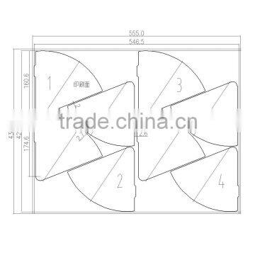 manually operated paper recycling machine/die cutting for paper cup & plate paper