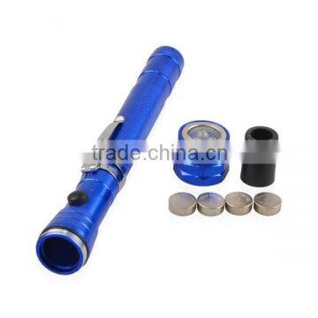 Promotional High Power 3 LED Torch Telescipic Extendable Flexible Pick Up Flashlight photo-2