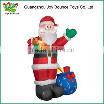 Excellent quality most popular funny inflatables santa claus