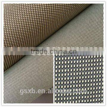 400D/600D/900D PVC coated polyester two tone fabric for luggage