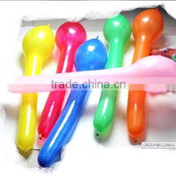 2015 Hot sale colorful 100% nature latex,Caterpillar latex balloon for kids toys party