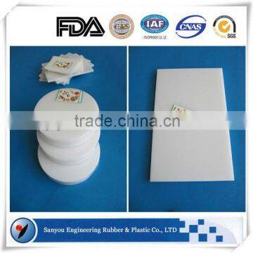 FDA HDPE polyethylene food-grade high quality index chopping boards cutting board