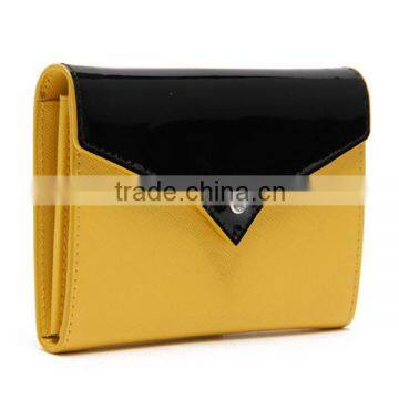 Ladies Short Pattern Genuine Leather Custom Change Purse