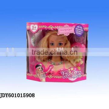 Plastic Cheap Beautiful Bust Model Girl Baby Doll for Kids Play photo-6