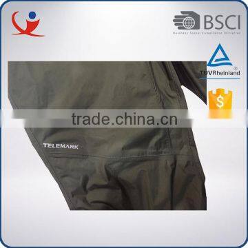 Customized Size Colorful Breathable Windproof Men 100% Polyester Ski Pants photo-4