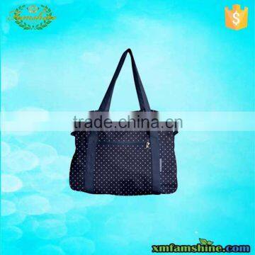 promotional 600D blue polyester tote bag