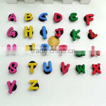 PVC Letter Shoe Charms For Fit Croc & Bands Bracelet and Gifts