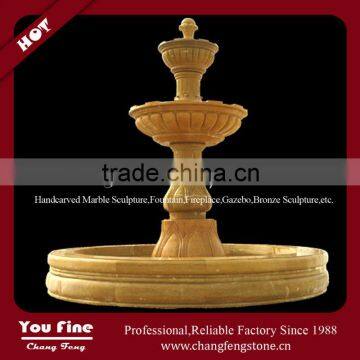 Outdoor Decorative Garden Stone Water Fountain For Sale