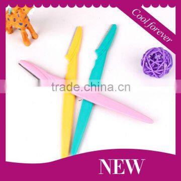 Wholesale 3pc/set plastic eyebrow trimmer