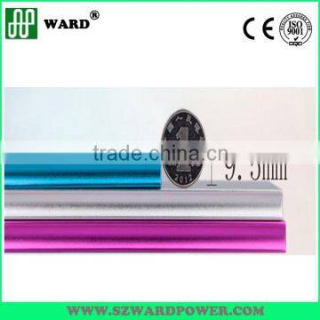 Factory supply portable mobile charger,ultra slim power bank 6000mah,portable power bank with cheap price