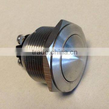 Domed Waterproof Security Push Button Switch L22(Dia.22mm)