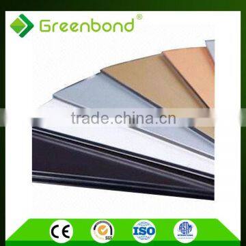 Greenbond acp scrap garage wall finish materials aluminum composite sheet