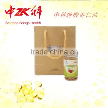 Zhongke Jujube Kernel Oil Capsule ,healthy food ,capsule improve poor sleep