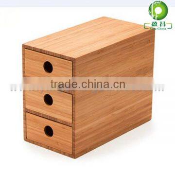 Bamboo office Desk stationery organizer office