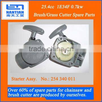 Recoil Starter Brush/Grass Cutter Spare Parts for 1E34F engine, 25.4cc