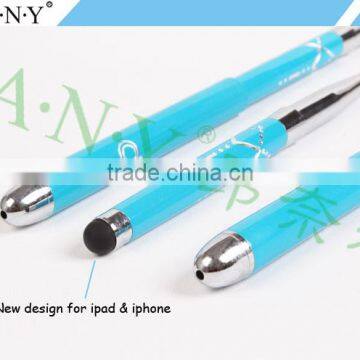 ANY Screen Touch End Metal Handle UV Gel Nail Art Nail Brushes with Handles