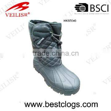 High Quality PU Upper EVA Outsole Man Rain Boots Durable Clogs