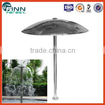 Stainless steel 304 material water park and spa pool use water mushroom shower outdoor water play equipment