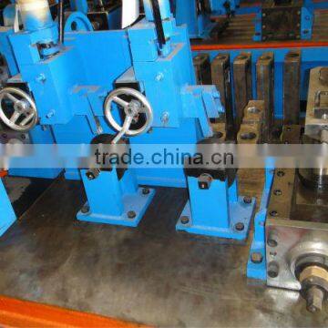 Straight welded tube making machine