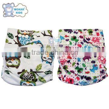 Salable resuable one size baby nappy diaper