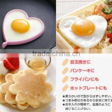 Heart Creative Shape Fried Silicone Egg Ring photo-5