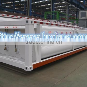 CNG Trailer/CNG Truck/CNG 8 Tubes Skid Container/Gas Container/BV Certificate