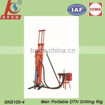 portable DTH drilling rig SKB100-4 for blasting