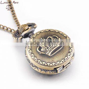 China Wholesale Crown Pocket Watch, Logo or Photo on Watch Pocket Watch photo-3