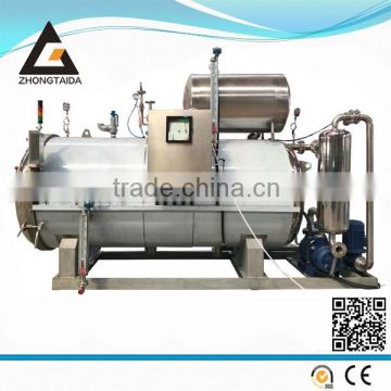 Horizontal PLC Controlled Steam Retort Machine