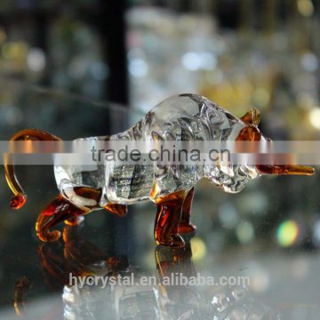 2016 new sale blown murano glass pipes animal shaped figurines