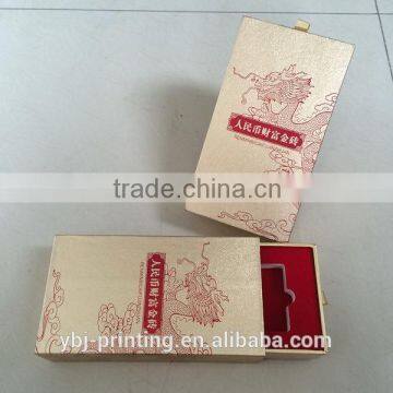 China guangzhou customized printing with foam insert jewelry cardboard drawer box